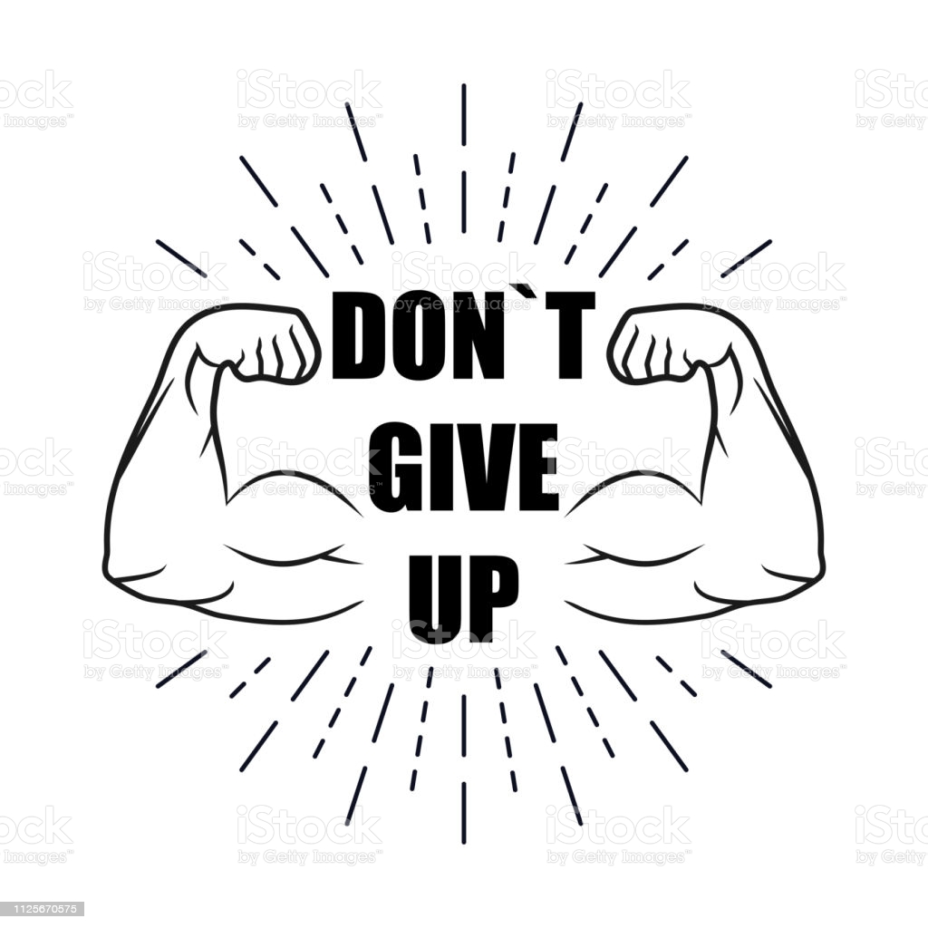 be-strong-dont-give-up-with-burst-vector-illustration-vector-id1125670575.jpg