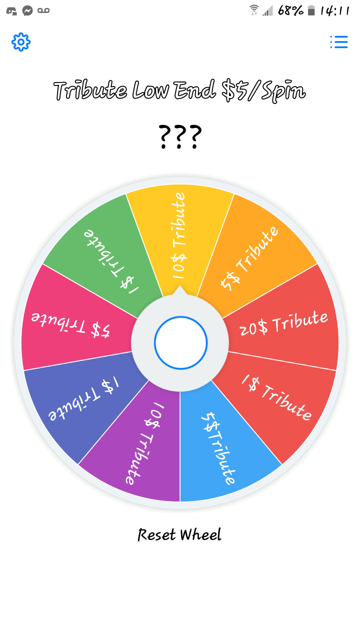 I have created 5 wheels... and am working on a Retweet game wheel. 