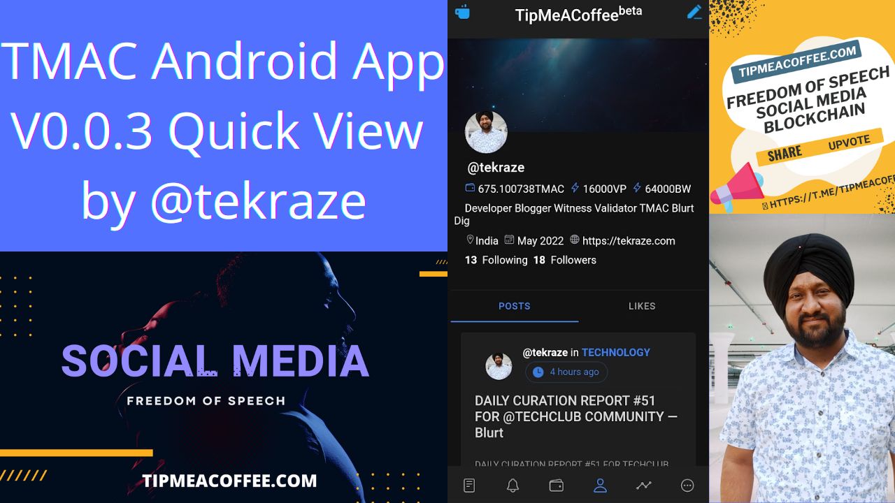 TMAC Android App V0.0.3 Quick View by @tekraze.jpg
